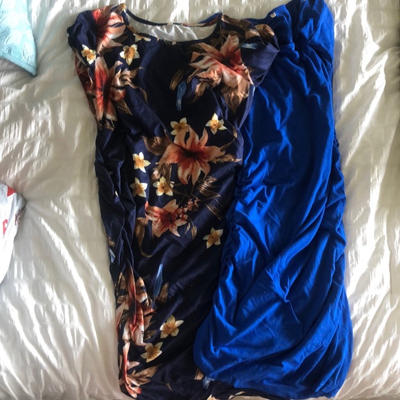 2 mid length maternity dress - Picture 1 of 2